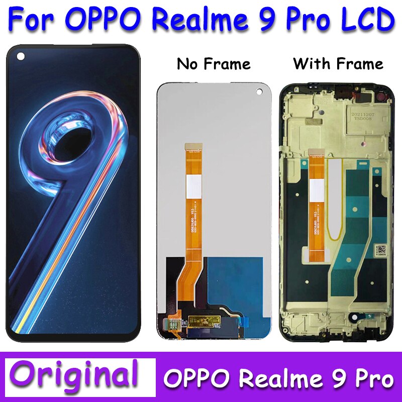 Oppo Realme 9 Pro 9Pro LCD  ÷ ũ ġ ũ г Ÿ, Realme9 Pro RMX3471 RMX3472 LCD  